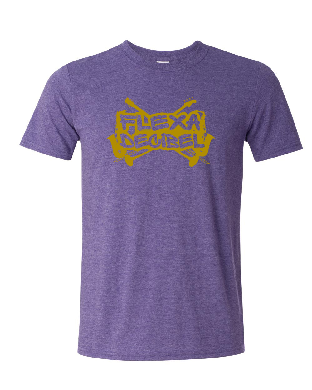 Purple/Gold Short-Sleeve T – Flexadecibel